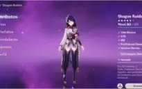 CONTA COM YOIMIYA + KOKOMI + RAIDEN + 1 ARMA 5 ESTRELAS