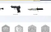 Crossfire Major Com VIP AN-94 --M4A1-S-CYBORG---Armas MZ