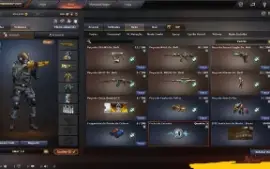 Crossfire Major Com VIP AN-94 --M4A1-S-CYBORG---Armas MZ