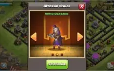 Clash of Clans cv11 Com skins de herois
