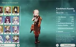 Ar30. Hutao, Kazuha, tighnari. Banner garantido