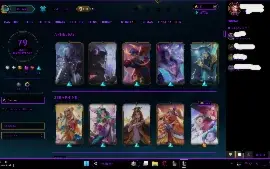 Conta Mono champ (Com Varias Skins)