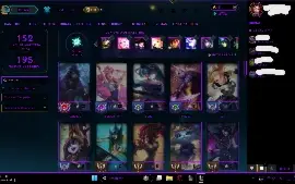 Conta Mono champ (Com Varias Skins)
