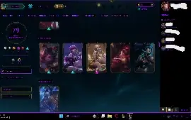 Conta Mono champ (Com Varias Skins)