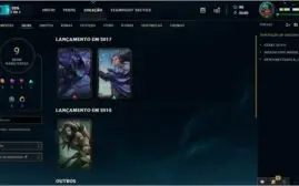 Conta Gold V Lol - Borda S7