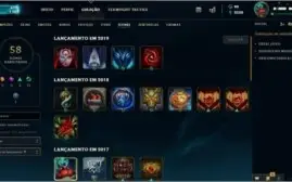 Conta Gold V Lol - Borda S7