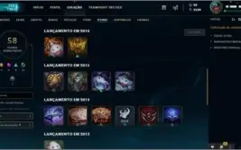 Conta Gold V Lol - Borda S7