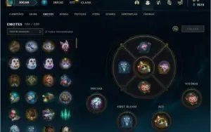 Conta de lol 189 skins