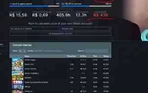 Conta Steam Q Vale R$281 Full Acesso Com Rocket League