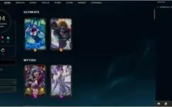 Conta lol 104 skins quase todos os champs