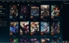 Conta lol 104 skins quase todos os champs