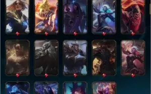 Conta lol 104 skins quase todos os champs