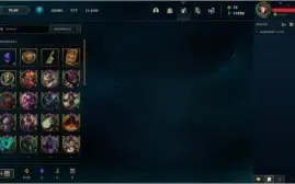 CONTA LOL UNRANKED 517 SKINS LEVEL 322