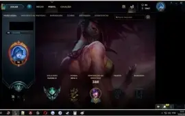 Conta League of Legends lvl 90 - 133 campeões - 111 Skins