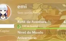 ✨ CONTA GENSHIN IMPACT COM AYAKA EULA CHILDE + DOIS T5 ✨
