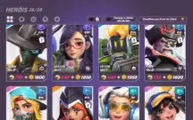T3 arena 10k troféus 26/28 heróis 31 skins Rank platina