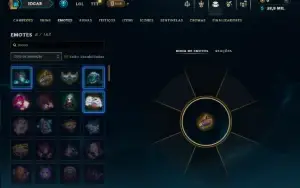 Ouro 4 com 35 Champs e 2 Skins