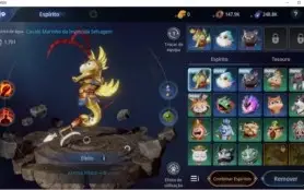 conta Lv 43/ 43k de poder com Couro de Dragão Heroico