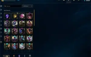 CONTA RARA COM 450 SKINS e + de 800 PONTOS DE MAESTRIA