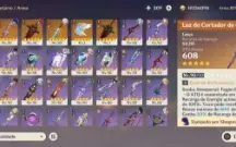 Vendo conta AR 59 | Dia 1 |18 personagens 5* e 5 armas 5*