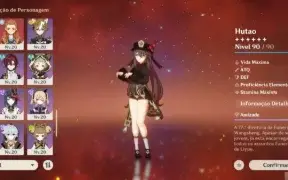 Vendo conta AR 59 | Dia 1 |18 personagens 5* e 5 armas 5*