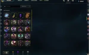 conta lol d2 todos os champs 69 skins