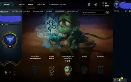 CONTA NVL 30,78 CHAMPS E 20 SKINS POR R$138,99