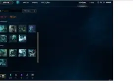 CONTA NO LOL, TODOS OS CAMPEÕES, MUITAS SKINS RARAS, OURO 3