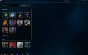 CONTA LOL OURO 3 COM 46 CAMPEÕES E 13 SKINS
