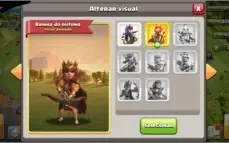 Cv11 praticamente full, faltando apenas heróis e muros