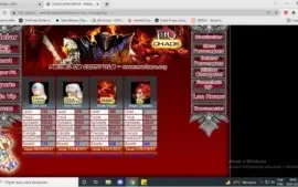 Conta MUCHAOS ,bk full ,set comprados e diversos itens