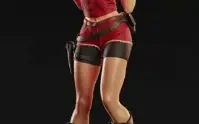 Claire Redfield Resident 3d stl