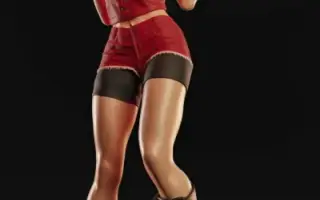 Claire Redfield Resident 3d stl