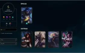 Conta lol Diamond 1