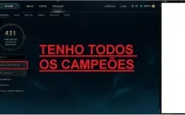 Conta Ouro 3 - Todos os Campeões - 29k de RP em SKINS