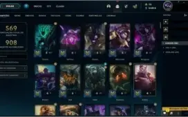 Acc LOL D4/1.7KK de Maestria(Thresh)/All Champions/186 Skins