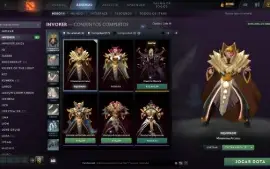 Conta Divine 4 - 5222 Mmr - 11873 Behavior - Várias Skins