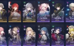 Conta de Honkai Star Rail Bronya + Himeko
