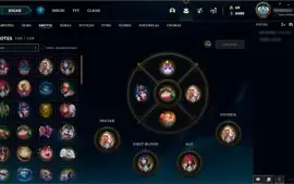 Contas League of Legends High Elo