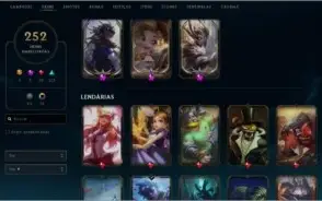 CONTA LOL / VALORANT