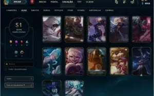 Conta lol top e barata