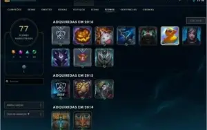 Conta lol top e barata