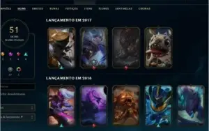 Conta lol top e barata