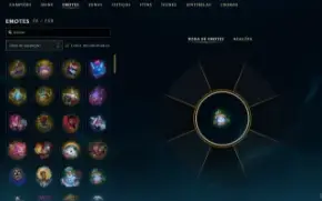 141 Skins / Platina 2 / 56 Emotes / 186 Icones