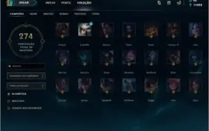 CONTA LOL DIAMANTE 3 BORDA MESTRE 207 SKINS!!