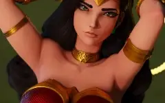 Wonder Woman 3D - Arquivo STL para impressão 3D