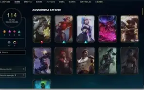 Conta de lol mais de valorant conta gemadas