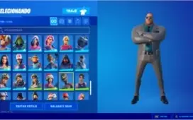 Conta Fortnaite skins 100+ Salve o mundo com Vbucks