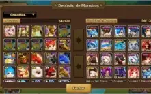 conta summoners wars com 24 nat5 e varios nat4