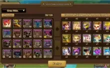 conta summoners wars com 24 nat5 e varios nat4
